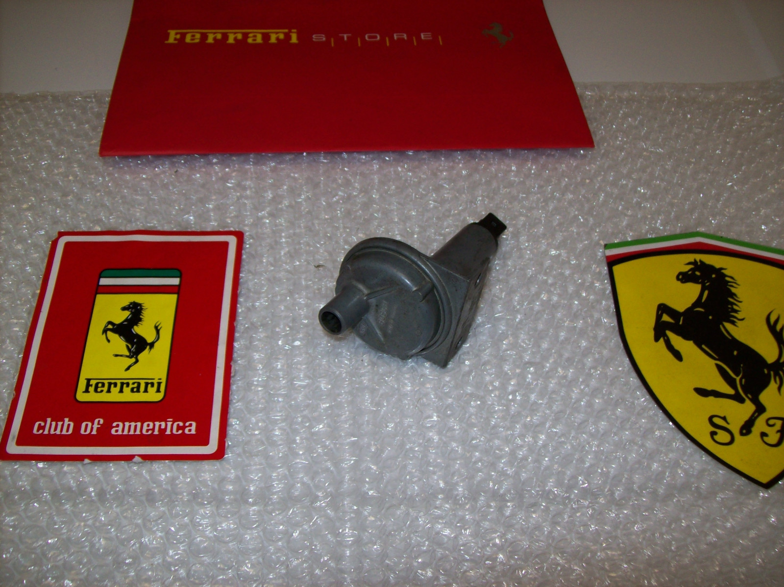 FERRARI 308-328- TESTAROSSA AUXILIARY AIR VALVE SMOG EMISSIONS OEM Part.