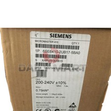 New in Box Siemens 6SE6410-2UB17-5BA0 Micromaster 410 Inverter 7.5kW 1 HP, NiB