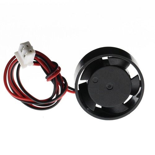 2510 Ventilateur de Refroidissement Rond DC 3.7/5/9/12/18/24V Mini Ventilateurs Silencieux Brushless 25mm*10mm - Photo 4/6