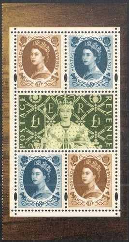 GB Block With £1 Dulac Stamp From 2003 Prestige Booklet DX31 SG 2378 to 2380 UM