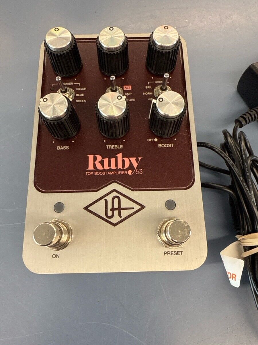 UNIVERSAL AUDIO RUBY TOP BOOST AMPLIFIER 63 (GP5008310) | eBay UNIVERSAL AUDIO RUBY TOP BOOST AMPLIFIER 63 (GP5008310) | eBay