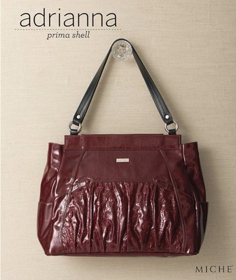 MICHE Prima Adrianna Shell. Faux Leather NEW