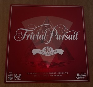 Trivial Pursuit 40th Anniversary Ruby Edition | eBay