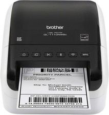 Brother QL-1110NWBC Wide Format,Professional Label Printer,Multiple Connectivity
