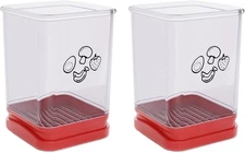 2 PCS Tewodila Fruit Slicer Cup, Speed Cutter for Strawberry Banana Grape Egg