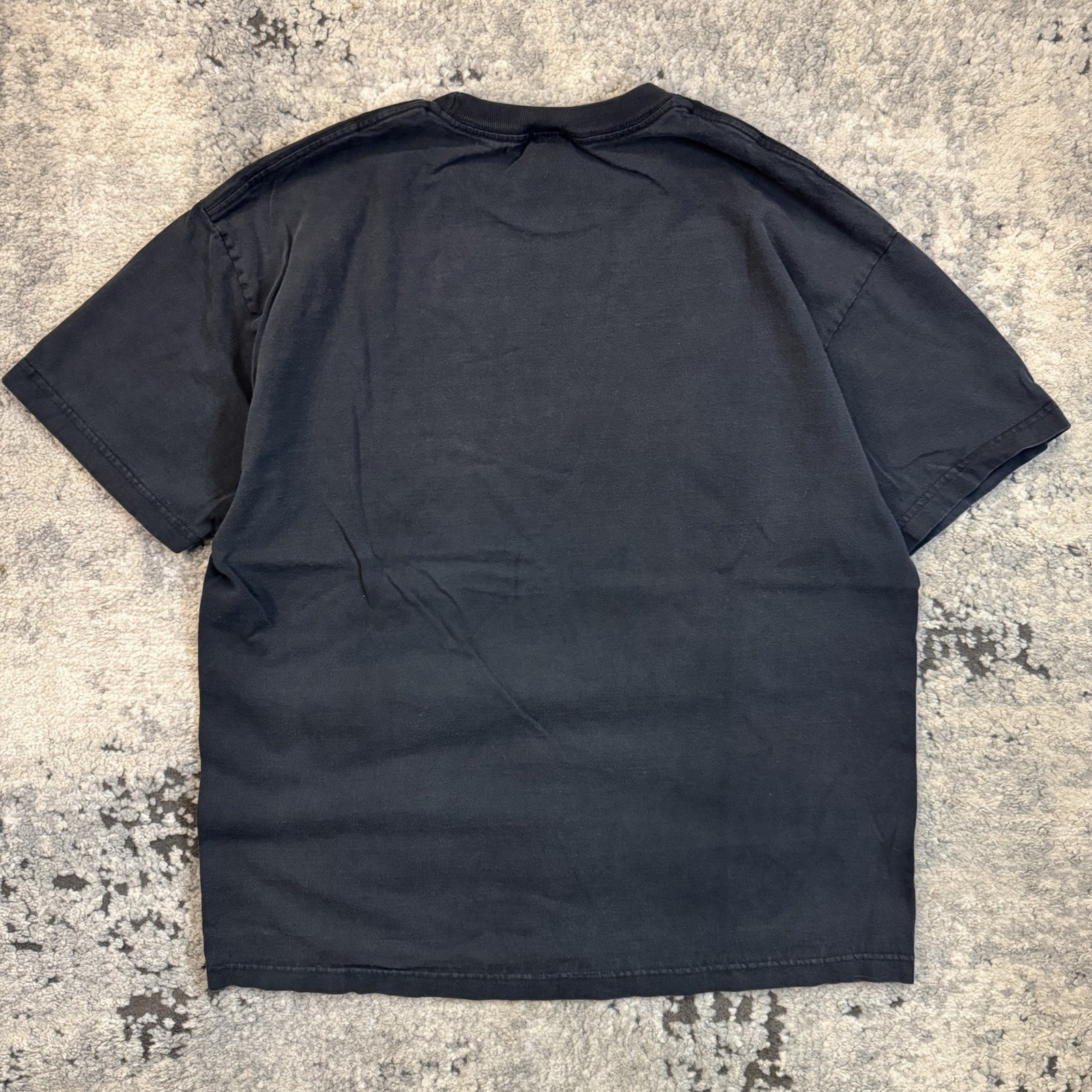 Vintage 2005 Dodge HEMI Heart Flames T-Shirt XL Black Murina USA Mopar