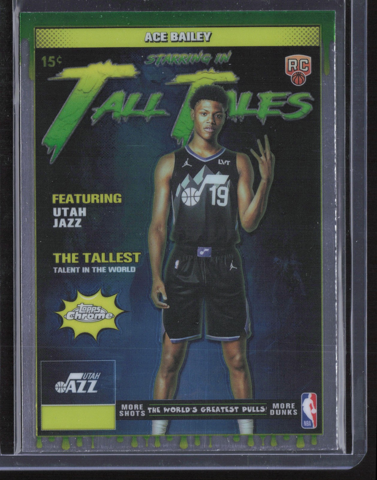 2025-26 Topps Chrome #TT-23 Ace Bailey Tall Tales Utah Jazz