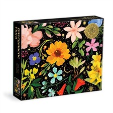 Intergalactic Flora 1000 Piece Foil Puzzle by Galison (Jigsaw)