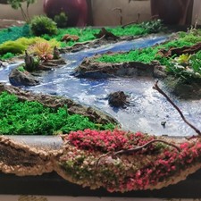 #Moosbild# #100cm×60cm#moooswand#Naturdeko#Handarbeit#Epoxidharz#