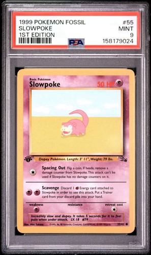 Slowpoke (1st Edition) graded PSA 9 for sale on eBay