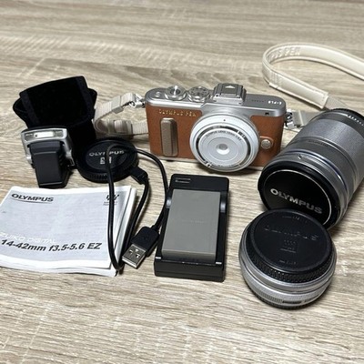 ☆美品【OLYMPUS】E-PL8 + 14-42mm + 40-150mm Amazon.com : OLYMPUS PEN E-PL8 14-42mm EZ lens kit [White