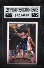 CAS Certified 2003-04 Topps Eddy Curry #218 Sealed Auto mm8