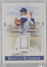 2024 Boys of Summer Pastime Materials Holo Silver 15/25 Nolan Ryan HOF e8a