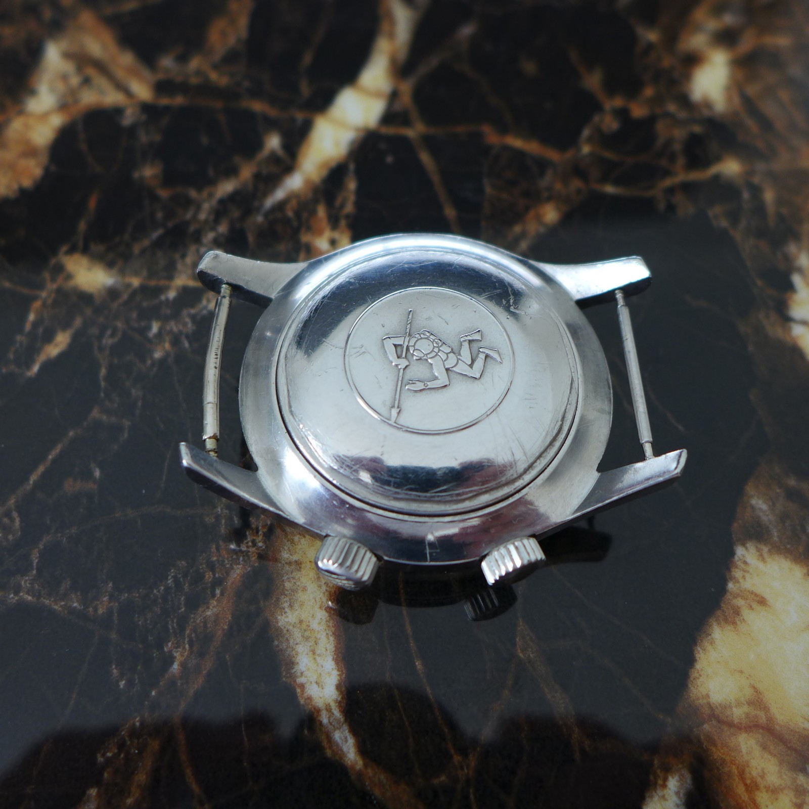 Rare Vintage 1960s Longines Ledgend Divers "Super Compresser" Watch Ref. 7494-2 image 10