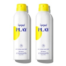 Supergoop PLAY SPF 50 Antioxidant Body Mist w/ Vit C - 6 fl oz, 2 Pack