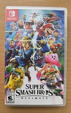 Super Smash Bros. Ultimate Nintendo Switch Original EMPTY GAME CASE ONLY NO GAME