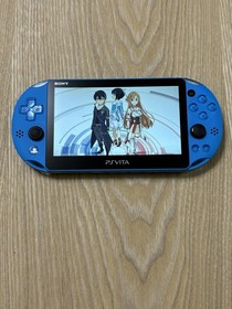 Near Mint PlayStation PS Vita Slim 2000 Blue Console Japan