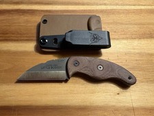 TOPS Knives Little Bugger 1095 Carbonstahl, Micarta, Made in USA.