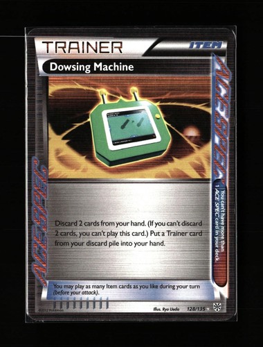 Dowsing Machine Rare Ace Plasma Storm 128/135 Holo Pokemon Card