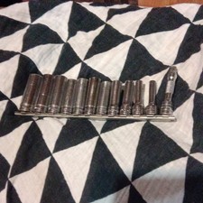 Snap-on 12 Piece 38 Drive Sf Series Socket Set Very Well Taken Care Of Used Snap-on 12 Piece 38 Drive Sf Series Socket Set Very Well Taken Care Of Used