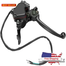 Thumb Throttle with Dual Brake Lever Assy for 50cc 90cc 150cc 250cc ATV Quad