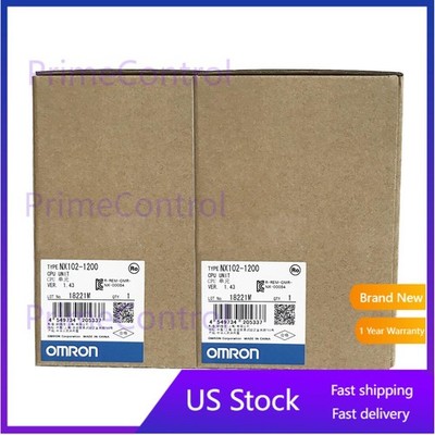NEW OMRON NX102-1200 Sysmac NX1 Modular CPU NX1021200 US STOCK
