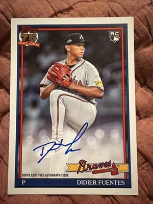 2026 Topps Series 1 - 1991 Topps Baseball Autographs Didier 