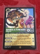 Lorcana Attack of the Vine - Rapunzel Flynn Rider - Unlikely Pair - 100/204