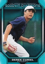 2024 Upper Deck Goodwin Champions TURQUOISE #P54 DEREK CURIEL