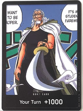 Foil One Piece CG 5 Silvers Raleigh DON Card Legacy of the Master Alt Art 