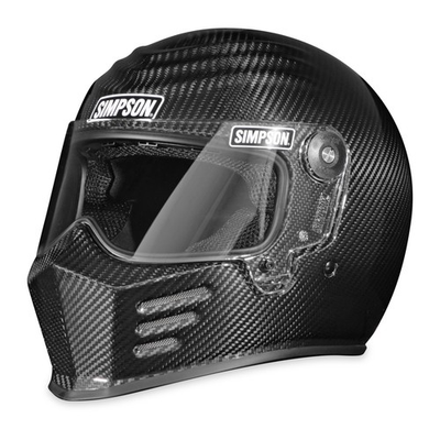#ad Simpson Outlaw Bandit 3 Motorcycle Helmet Carbon Fiber Medium Street Track $699.95