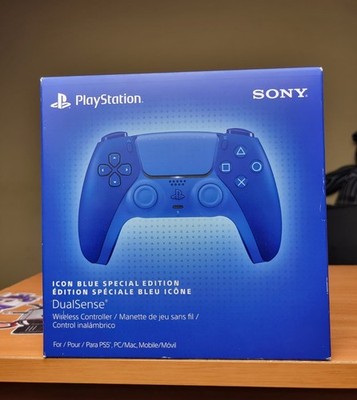 Sony PS5 Icon Blue Special Edition DualSense Controller SEALED