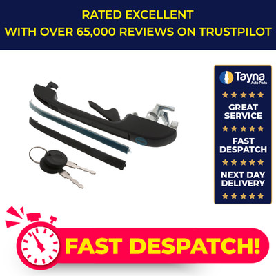 Door Handle fits VW JETTA Mk1, Mk2 Left 81 to 92 N/S Passenger Side 191837205