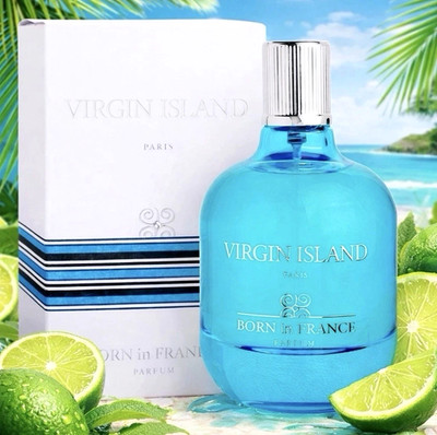Parisis Born in France Virgin Island Perfume - Eau de Parfum - Unisex - 100ml  