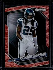 2025 Panini Prizm Black Richard Sherman Football #/225 Seahawks