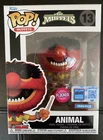 Funko Pop Muppets Animal Flocked NYCC Official Sticker 1500 PCS 13 Vinyl Figure
