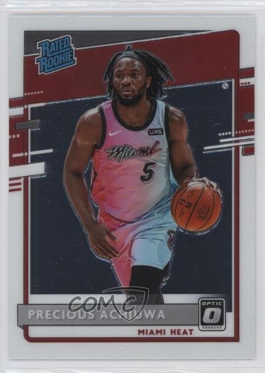 2020-21 Panini Donruss Optic Rated Rookie Precious Achiuwa #170 Rookie RC