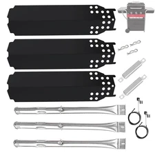 BQMAX Grill Parts for Charbroil Gas2coal 463370519 463370518 463340516 463370...