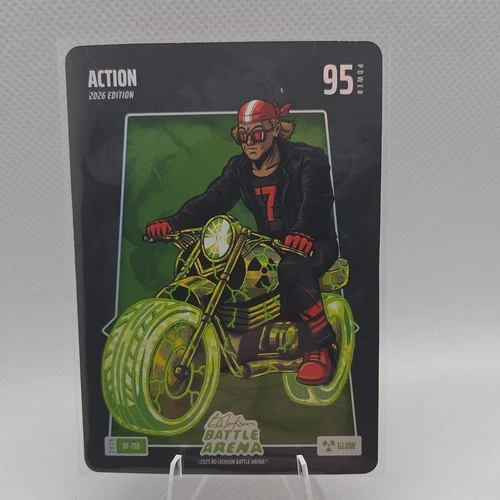 Bo Jackson Battle Arena 2026 BF-118 Action Glow Non-Sport Trading Card