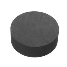 Conductive Graphite Backing Plate Electrode 6cm High Purity Round Pad