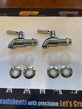 NOB 2 Pack  Oakleaf Stainless Beverage Dispenser Spigot