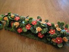 2 Handmade Flower Filled Garden Beds 1:12 scale dollhouse mini landscaping #1 — photo 4