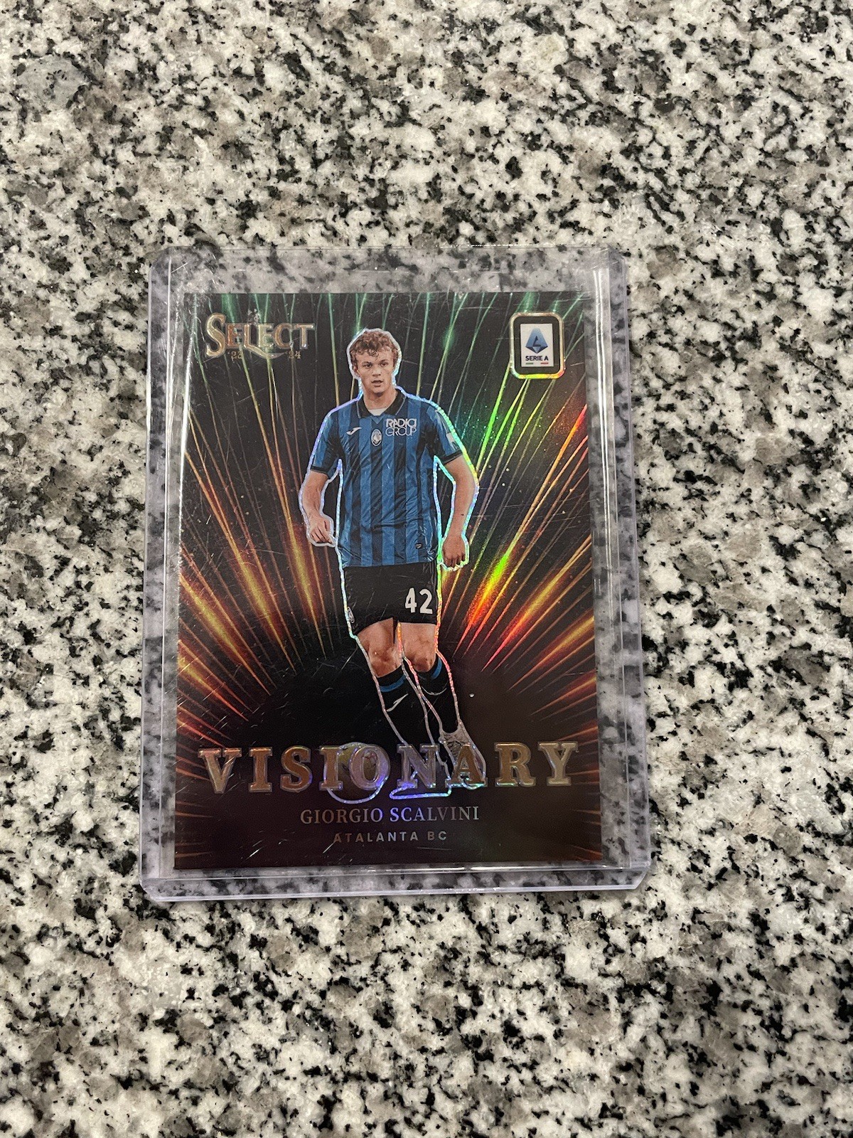 2023-24 Panini Select Serie A Visionary Giorgio Scalvini Case Hit SSP