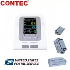 Digital Blood Pressure Monitor Arm BP 3 Cuffs Meter Machine Free Software Color