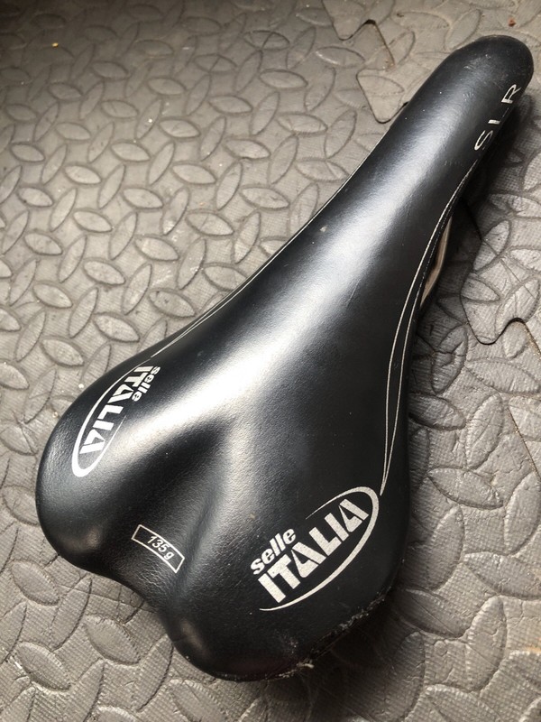 Selle Italia SLR Carbon Ultra Super Light Road Racing Saddle Retro Vintage 