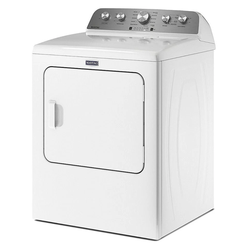 Maytag 7,0 cu. Secadora eléctrica de carga superior mejorada con vapor Foto 2 de 4