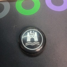 Vw Volkswagen 1960-71 Beetle Wolfsburg Genuine Steering Wheel Horn Button Badge Vw Volkswagen 1960-71 Beetle Wolfsburg Genuine Steering Wheel Horn Button Badge