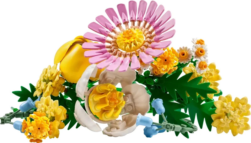 Petite Sunny Bouquet LEGO Botanicals Box Colorful Flowers