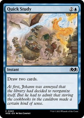 Quick Study - 65 - NM - Wilds of Eldraine