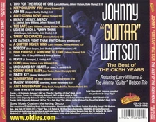 JOHNNY GUITAR WATSON/LARRY WILLIAMS BEST OF THE OKEH YEARS NEW CD